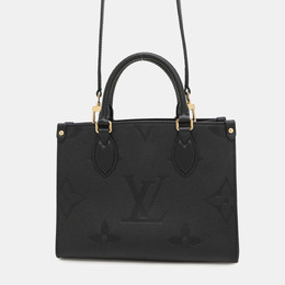Louis Vuitton OnTheGo PM Noir Monogram Empreinte Leather Tote Bag 1179751