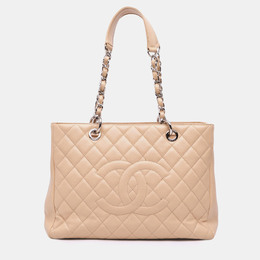 Chanel Brown Caviar Grand Shopping Tote 1180424