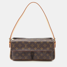 Louis Vuitton Vivacite MM Brown Monogram Canvas Shoulder Bag 1176970