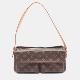 Louis Vuitton Vivacite MM Brown Monogram Canvas Shoulder Bag 1176962