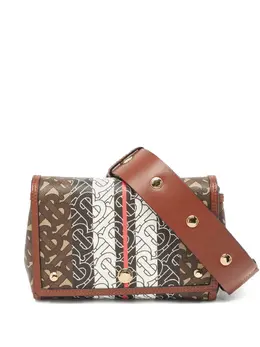 Burberry TB-monogram stripe shoulder bag 30341114