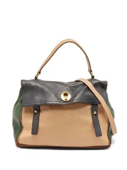 Saint Laurent leather panelled tote bag 30372324