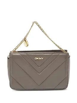 DKNY leather clutch bag 30366348