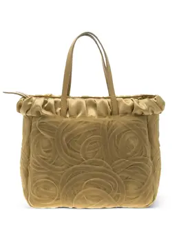 Alberta Ferretti net satin tote bag 30363976