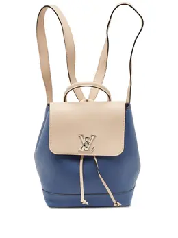Louis Vuitton Lock Me leather LV twist lock backpack 30362991