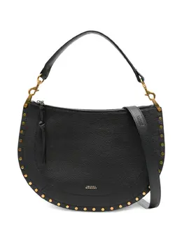 Isabel Marant Oskan studded half-moon tote bag 31005280