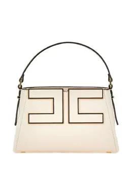 Elisabetta Franchi small logo-plaque top-handle tote bag 31093805