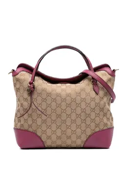 Gucci 2016-2025 Medium GG Canvas Bree satchel 31135939