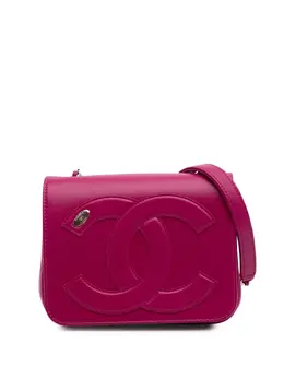Chanel 2019 Lambskin CC Mania Flap crossbody bag 31135920