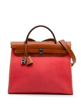 Hermes 2018 Toile Herbag Zip 31 satchel 31134993