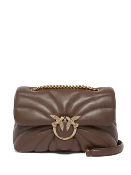Pinko quilted birds shoulder bag 30378968
