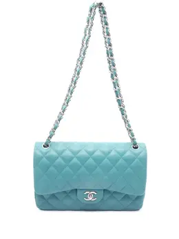 Chanel 2014-2015 Jumbo Classic Lambskin Double Flap shoulder bag 31115455