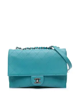 Chanel 2014 CC Quilted Calfskin Double Flap shoulder bag 31135919