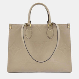 Louis Vuitton OnTheGo MM Monogram Empreinte Leather Tote Bag 1181042