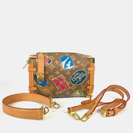 Louis Vuitton Side Trunk MM Monogram Canvas and Leather Crossbody Bag 1181039