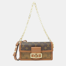 Louis Vuitton Dauphine EW Monogram Reverse Canvas Shoulder Bag 1181038