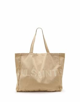 Большая сумка-тоут Allsaints Biggy цвета светлого хаки 145392477 | khaki