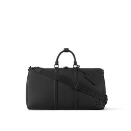 Сумка Keepall Bandoulière 50 Louis Vuitton, черный m21420 | black