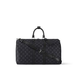 Сумка Keepall Bandoulière 45 Louis Vuitton, серый m40569 | grey