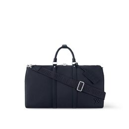 Сумка Keepall Bandoulière 50 Louis Vuitton, синий m21420 | blue