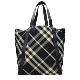 Burberry Black Fabric Shoulder Bag bu9350279168265bt