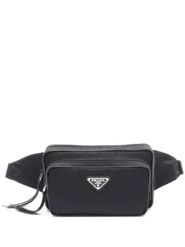 Prada 2010s Triangle-logo belt bag 31091088