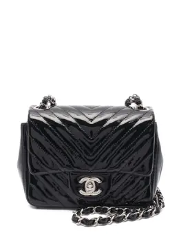 Chanel 2015-2016 Chevron V-stitch shoulder bag 31090891