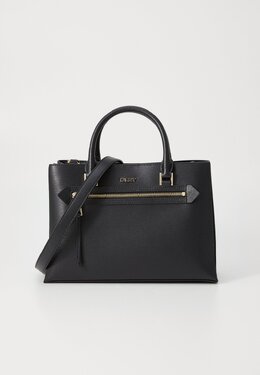 Сумка BRYANT AVE SATCHEL CROSSBODY DKNY, черный dk151h1cw-q11 | black/gold-coloured