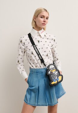 Сумка через плечо DISNEY FUN CROSSBODY Karl Lagerfeld, черный k4851h1mn-q11 | black