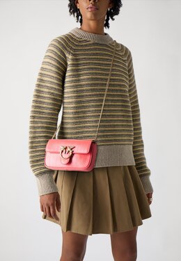 Сумка через плечо LOVE ONE POCKET - Across body bag Pinko, коралловый p6951h1ge-g11 | coral-spiced/antique gold