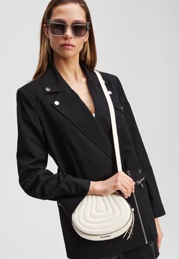 Сумка через плечо Across body bag Karl Lagerfeld, кремовый k4851h1qg-a11 | off white