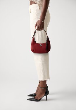 Сумка IKON GRAINY ROUND SHOULDERBAG Karl Lagerfeld, красный k4851h1nr-g11 | red