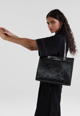 Сумка SKUARE TOTE STUDS Karl Lagerfeld, черный k4851h1oi-q11 | black