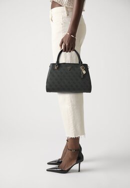 Сумка NOELLE II LUXURY SATCHEL Guess, темно-серый gu151h7x9-c11 | coal