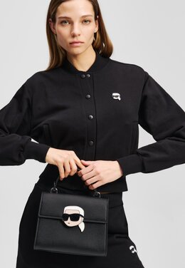 Сумка IKON GRAINY CROSSBODY Karl Lagerfeld, черный k4851h1ne-q11 | black