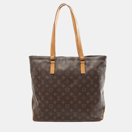 Louis Vuitton Cabas Mezzo Shoulder Tote Bag Monogram Canvas 1181424