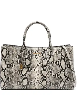 Michael Kors snakeskin-print tote bag 30988983
