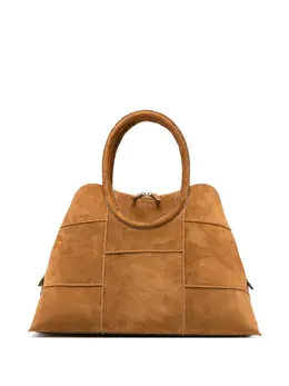 Staud suede panelled tote bag 31084059