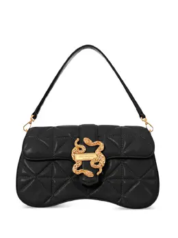 Just Cavalli quilted snake-buckle cross body bag 31033914