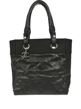 Chanel 2013 Paris-Biarritz PM Diamond-quilting tote bag 30993466