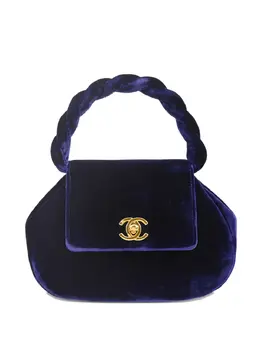 Chanel 1997 mini CC turn-lock tote bag 30993472