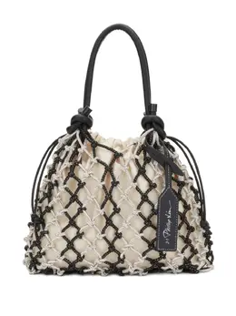 3.1 Phillip Lim mini Sac knotted net tote bag 30836839