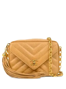 Chanel 1992 Chevron Camera mini Bag 30993471