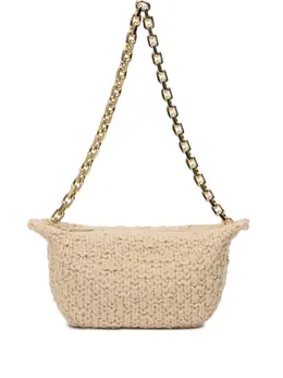 Fabiana Filippi chain-strap knitted shoulder bag 30906968