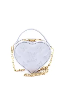 Louis Vuitton 2021-2025 Monogram Embroidered Pop My Heart Pouch satchel 31147361
