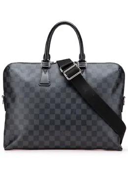 Louis Vuitton 2014 Damier Graphite Porte Documents Jour business bag 31145062