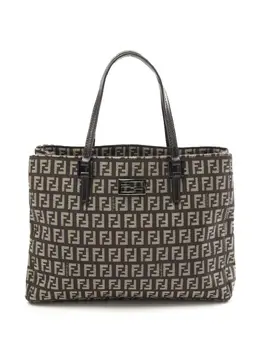 Fendi 2000-2010 Small Zucchino Canvas tote bag 31141974