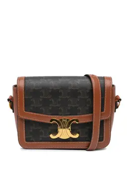 Celine 2020 Teen Coated Canvas Triomphe crossbody bag 31146187