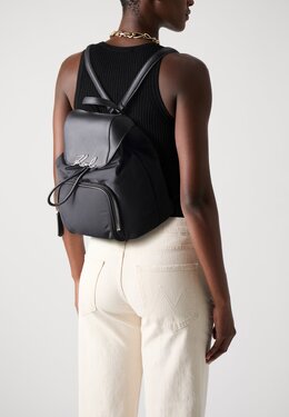 Рюкзак SIGNATURE BACKPACK Karl Lagerfeld, черный k4851h1mm-q11 | black