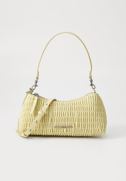 Сумка RUCHED DROP SHOULDER BAG Calvin Klein, серый c1851h0na-c11 | parsnip